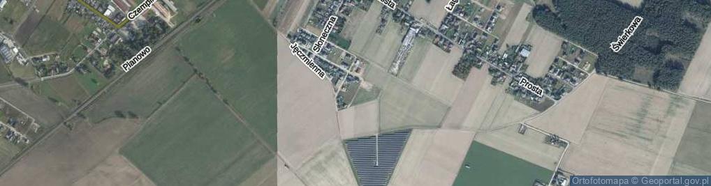 Zdjęcie satelitarne Rzepakowa ul.